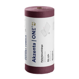 AKZENTA|ONE - TOP SAFE PLUS - APRON2+1 Layers - 50*60cm - 80 pcs/reel - burgundy